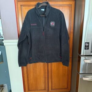 Univ of South Carolina gamecock Columbia Black Fleece Jacket